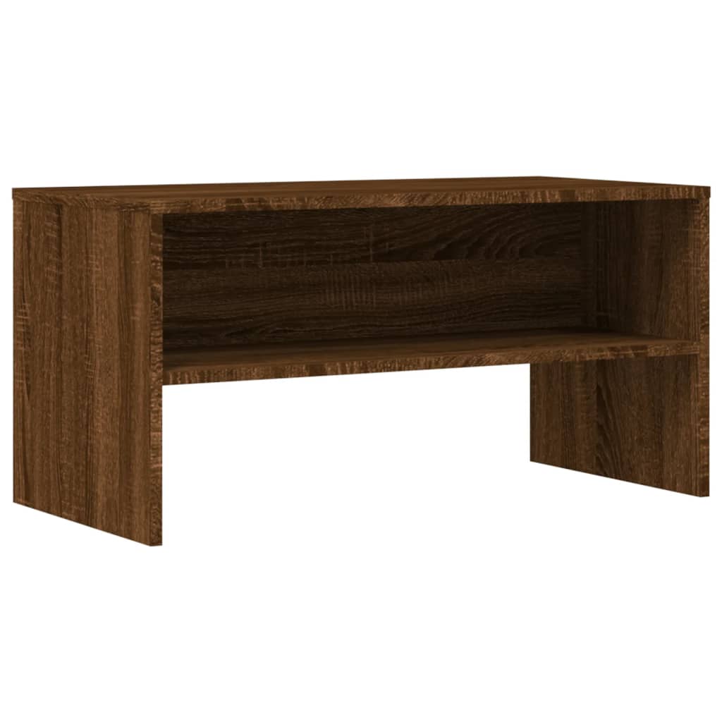 TV-Schrank Braun Eiche-Optik 80x40x40 cm Holzwerkstoff - Pazzar.ch