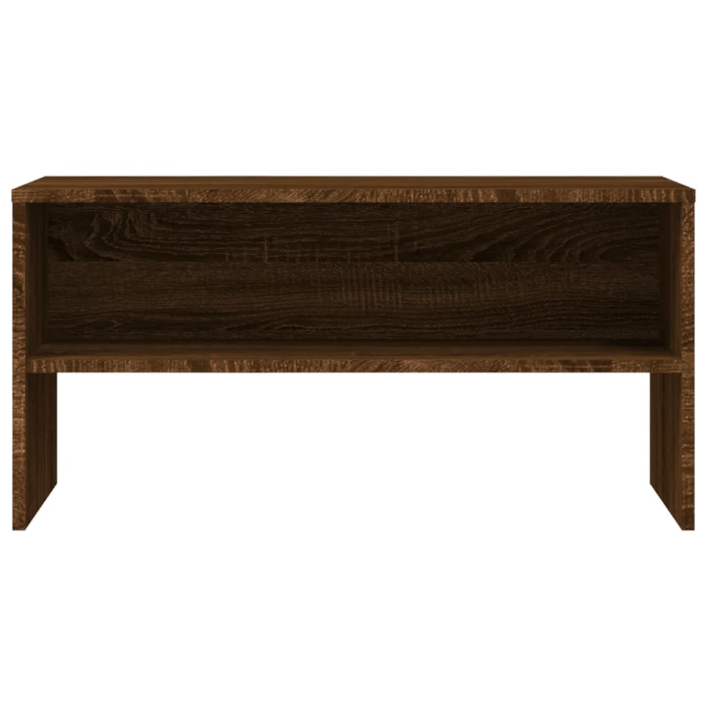TV-Schrank Braun Eiche-Optik 80x40x40 cm Holzwerkstoff - Pazzar.ch