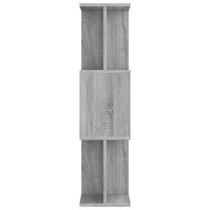 Bücherregal/Raumteiler Grau Sonoma 80x24x96 cm Holzwerkstoff - Pazzar.ch