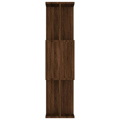 Bücherregal/Raumteiler Braun Eiche 80x24x96 cm Holzwerkstoff - Pazzar.ch