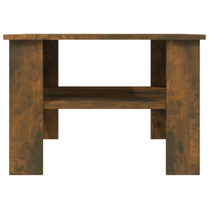 Couchtisch Räuchereiche 60x60x42 cm Holzwerkstoff - Pazzar.ch