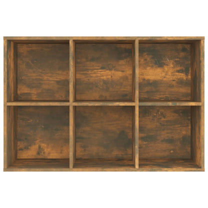 Bücherregal/Sideboard Räuchereiche 66x30x98 cm Holzwerkstoff - Pazzar.ch