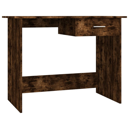 Schreibtisch Räuchereiche 100x50x76 cm Holzwerkstoff - Pazzar.ch