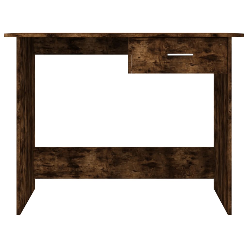 Schreibtisch Räuchereiche 100x50x76 cm Holzwerkstoff - Pazzar.ch