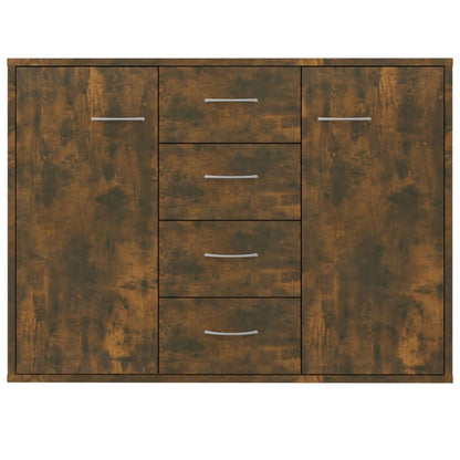 Sideboard Räuchereiche 88x30x65 cm Holzwerkstoff - Pazzar.ch