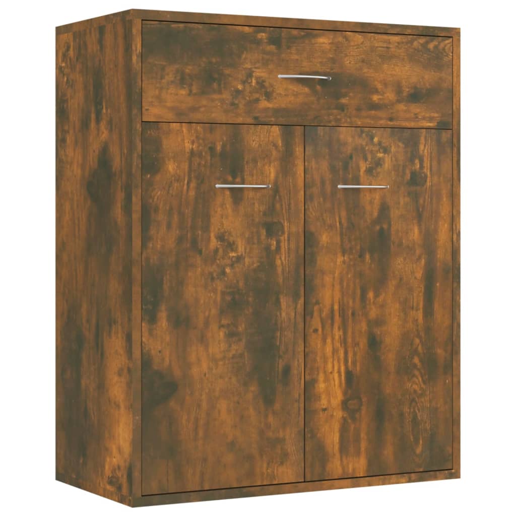 Sideboard Räuchereiche 60x30x75 cm Holzwerkstoff - Pazzar.ch