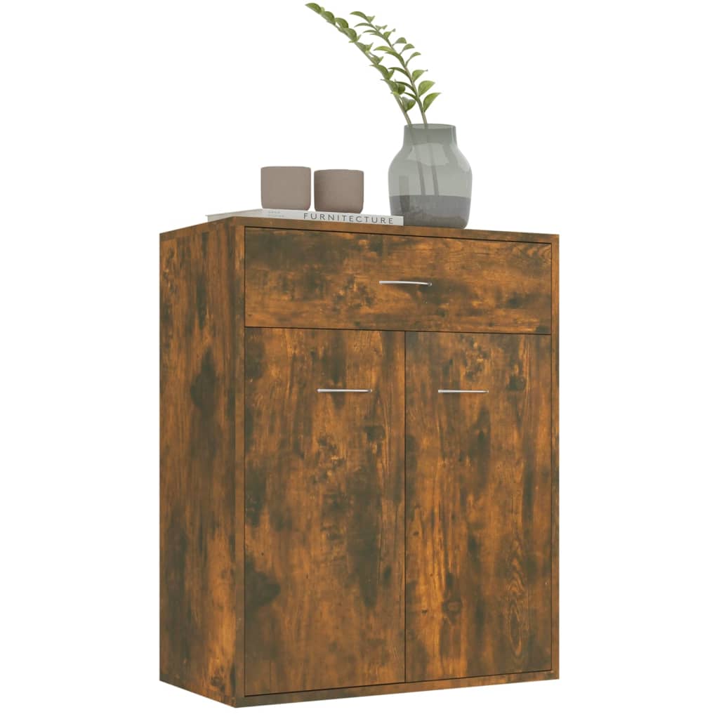 Sideboard Räuchereiche 60x30x75 cm Holzwerkstoff - Pazzar.ch
