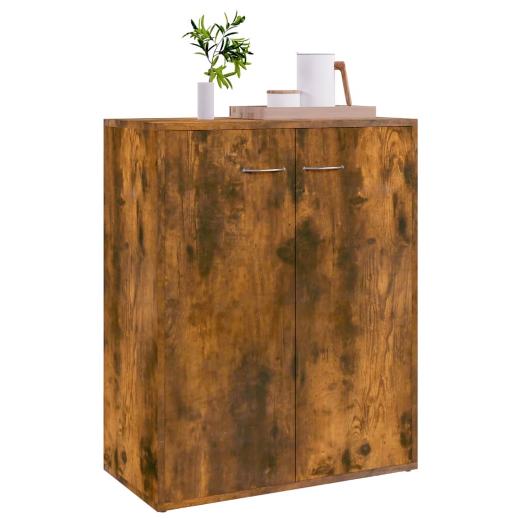 Sideboard Räuchereiche 60x30x75 cm Holzwerkstoff - Pazzar.ch