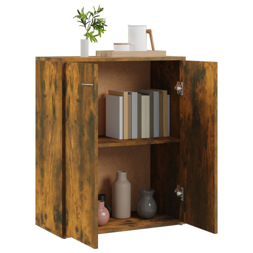 Sideboard Räuchereiche 60x30x75 cm Holzwerkstoff - Pazzar.ch
