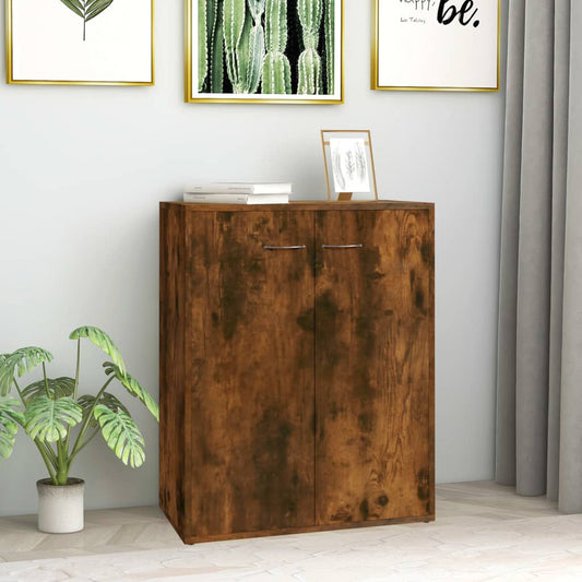 Sideboard Räuchereiche 60x30x75 cm Holzwerkstoff - Pazzar.ch