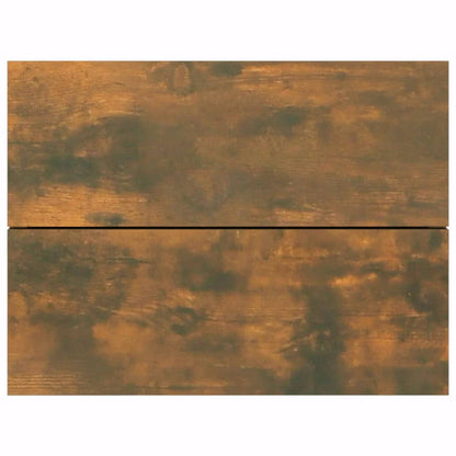 Nachttische 2 Stk. Räuchereiche 40x30x30 cm Holzwerkstoff - Pazzar.ch