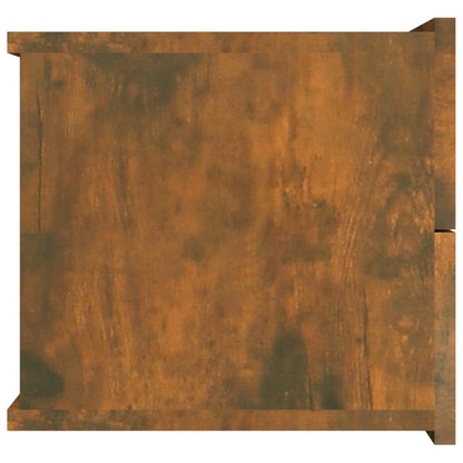 Nachttische 2 Stk. Räuchereiche 40x30x30 cm Holzwerkstoff - Pazzar.ch