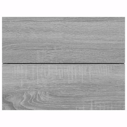 Nachttische 2 Stk. Grau Sonoma 40x30x30 cm Holzwerkstoff - Pazzar.ch