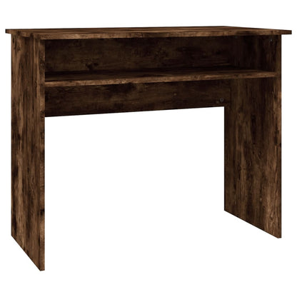 Schreibtisch Räuchereiche 90x50x74 cm Holzwerkstoff - Pazzar.ch