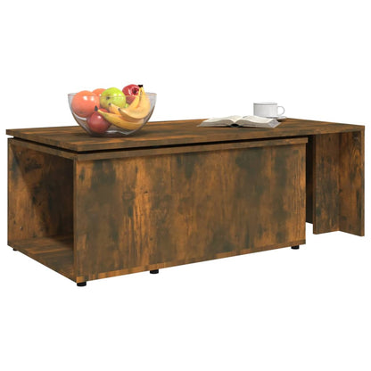 Couchtisch Räuchereiche 150x50x35 cm Holzwerkstoff - Pazzar.ch