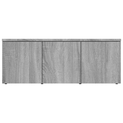 TV-Schrank Grau Sonoma 80x34x30 cm Holzwerkstoff - Pazzar.ch