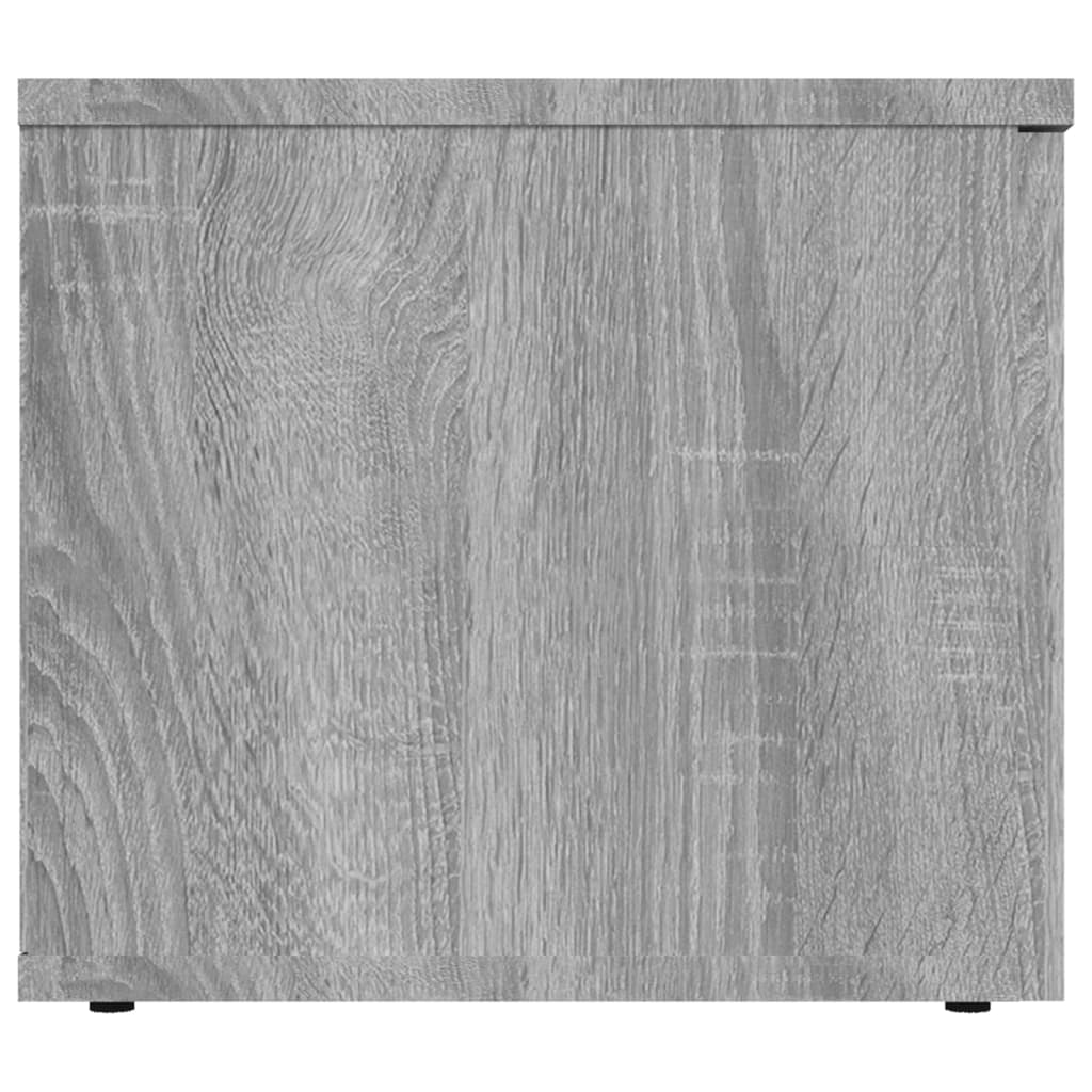 TV-Schrank Grau Sonoma 80x34x30 cm Holzwerkstoff - Pazzar.ch