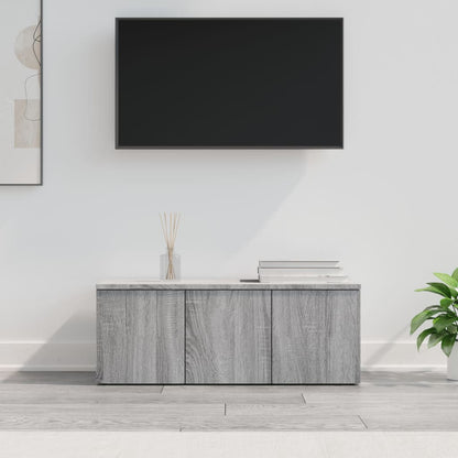 TV-Schrank Grau Sonoma 80x34x30 cm Holzwerkstoff - Pazzar.ch