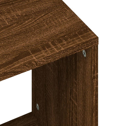 Satztische 2 Stk. Braun Eichen-Optik Holzwerkstoff - Pazzar.ch