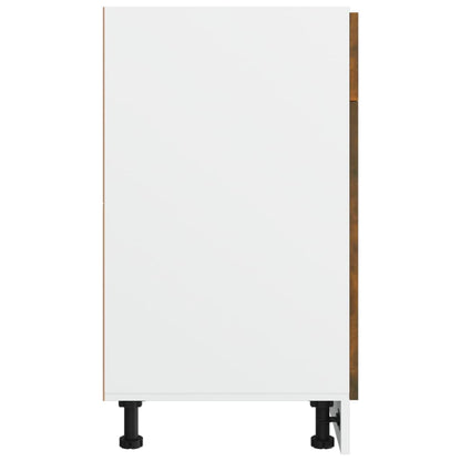 Unterschrank mit Schublade Räuchereiche 40x46x81,5 cm - Pazzar.ch