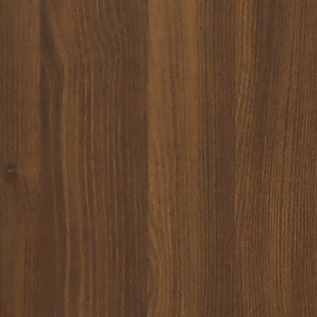 Badspiegel Braun Eichen-Optik 60x10,5x37 cm Holzwerkstoff