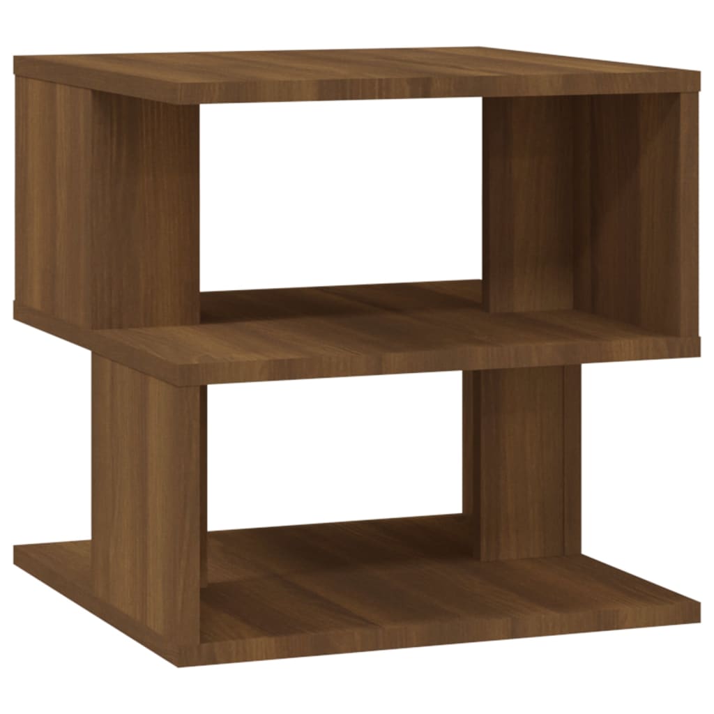 Beistelltisch Braun Eichen-Optik 40x40x40 cm Holzwerkstoff - Pazzar.ch
