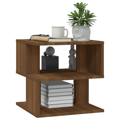 Beistelltisch Braun Eichen-Optik 40x40x40 cm Holzwerkstoff - Pazzar.ch