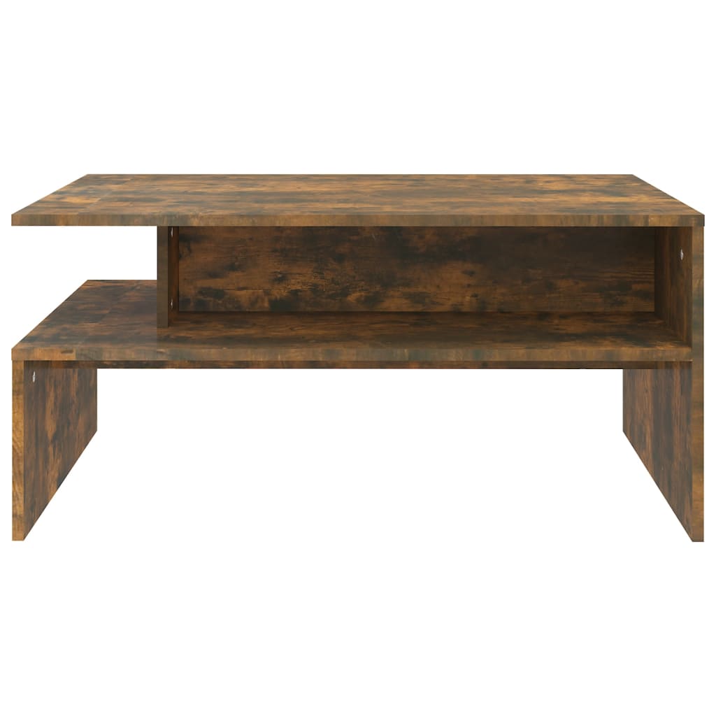 Couchtisch Räuchereiche 90x60x42,5 cm Holzwerkstoff - Pazzar.ch