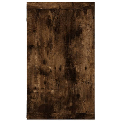 Wandregale 2 Stk. Räuchereiche 80x15x26,5 cm Holzwerkstoff - Pazzar.ch