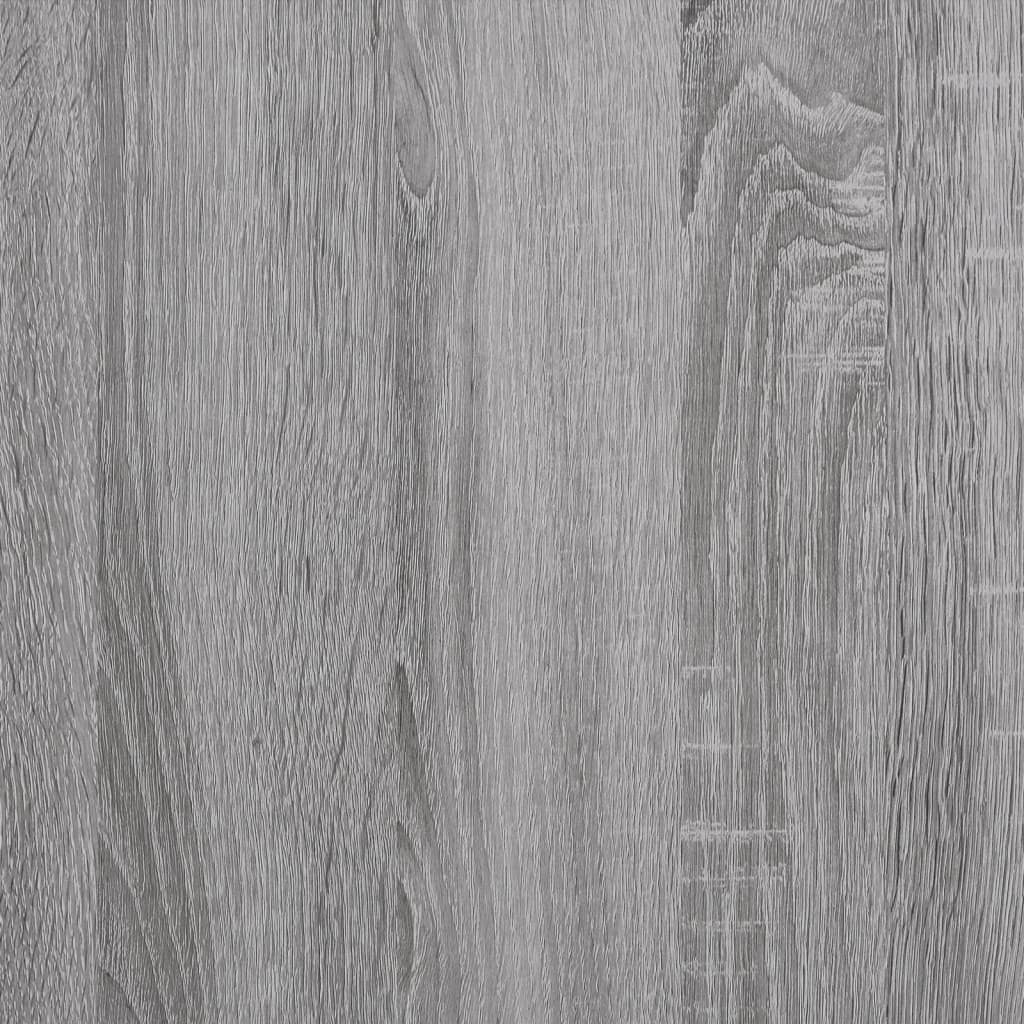Wandregale 2 Stk. Grau Sonoma 80x15x26,5 cm Holzwerkstoff - Pazzar.ch