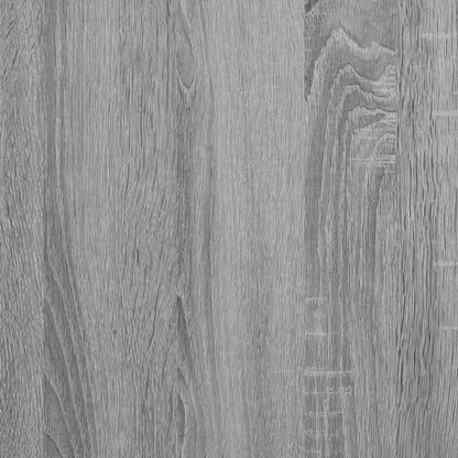 Wandregale 2 Stk. Grau Sonoma 80x15x26,5 cm Holzwerkstoff - Pazzar.ch