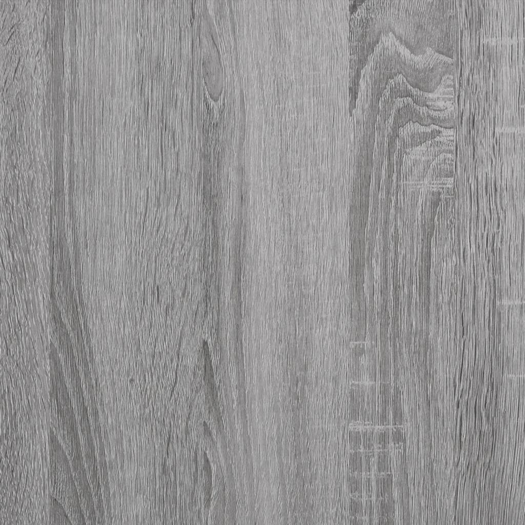 Wandregale 4 Stk. Grau Sonoma 80x15x26,5 cm Holzwerkstoff - Pazzar.ch