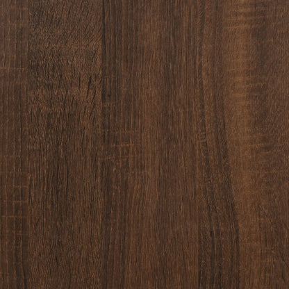 Wandregale 4 Stk. Braun Eichen-Optik 80x15x26,5cm Holzwerkstoff - Pazzar.ch