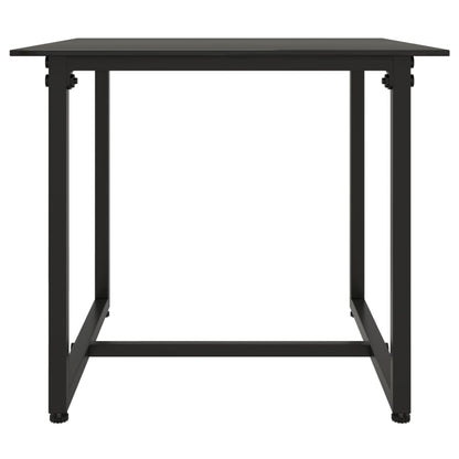 3-tlg. Garten-Sofagarnitur mit Kissen Schwarz Poly Rattan - Pazzar.ch