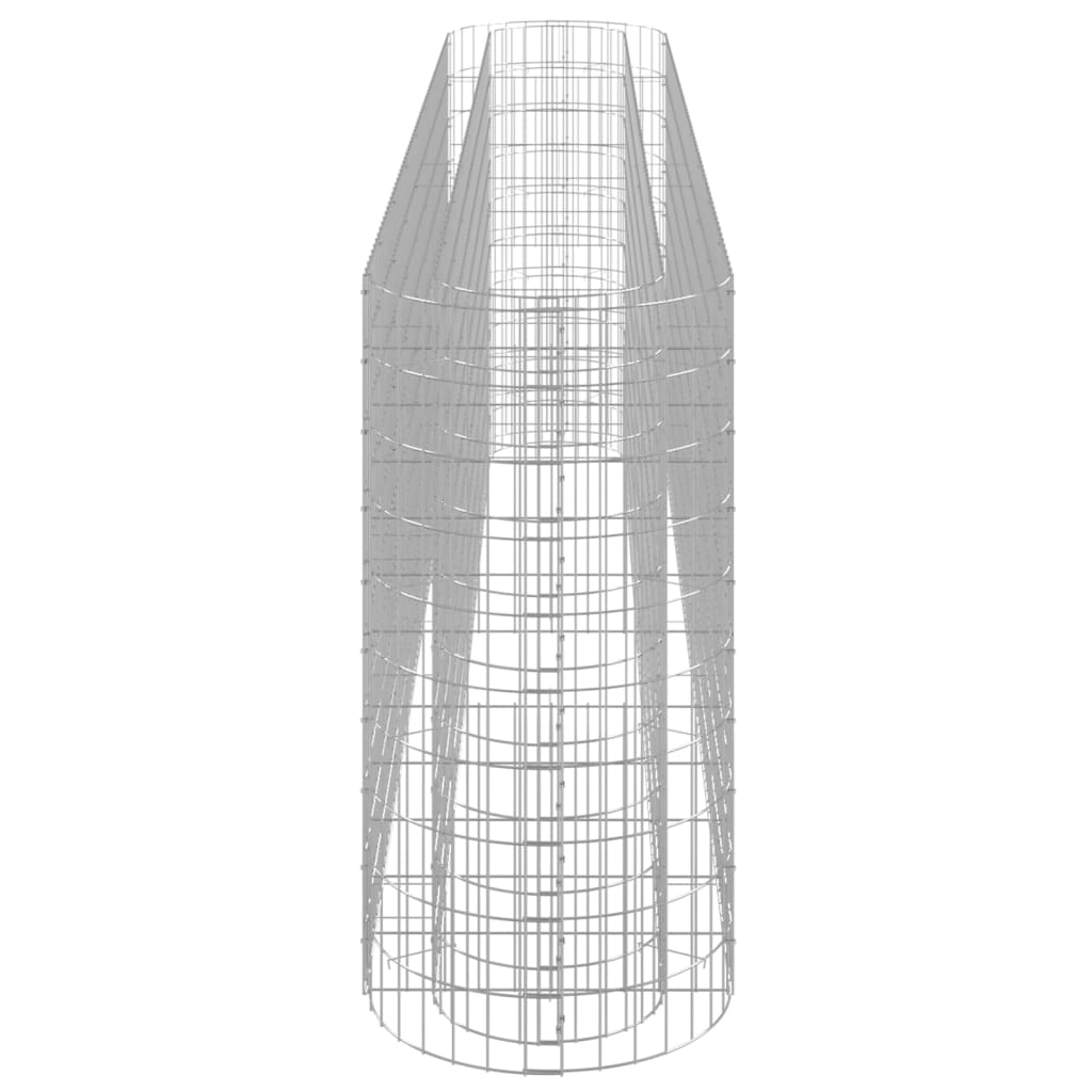 Gabionen-Hochbeet Verzinktes Eisen 330x50x100 cm - Pazzar.ch