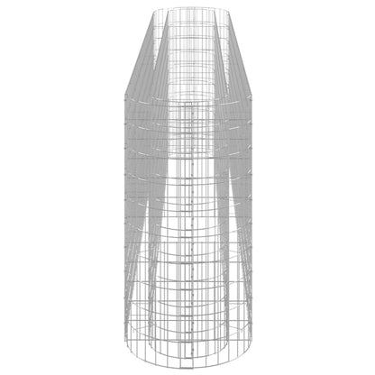 Gabionen-Hochbeet Verzinktes Eisen 330x50x100 cm - Pazzar.ch