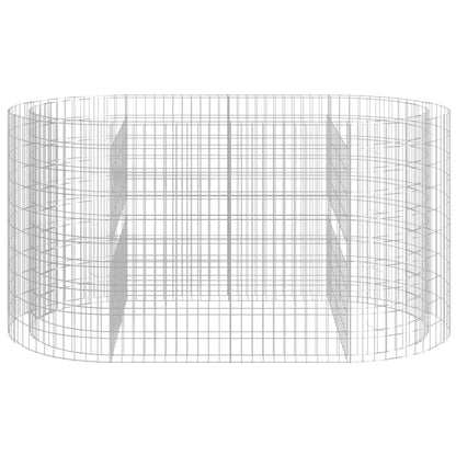 Gabionen-Hochbeet Verzinktes Eisen 200x100x100 cm - Pazzar.ch