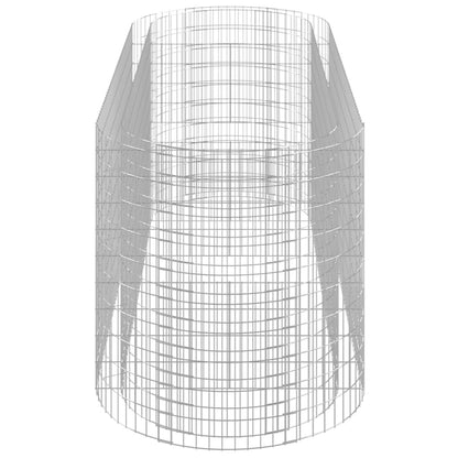 Gabionen-Hochbeet Verzinktes Eisen 300x100x100 cm - Pazzar.ch