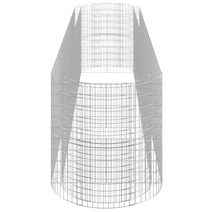 Gabionen-Hochbeet Verzinktes Eisen 500x100x100 cm - Pazzar.ch