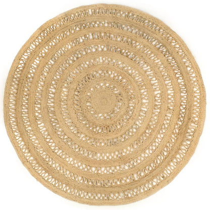 Teppich Handgefertigt Geflochten Jute 210 cm - Pazzar.ch