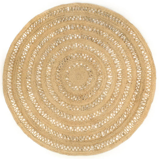 Teppich Handgefertigt Geflochten Jute 210 cm - Pazzar.ch