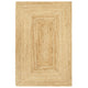 Teppich Handgefertigt Jute 180x250 cm