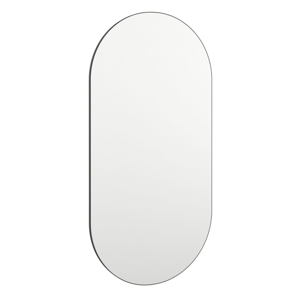 Spiegel mit LED-Leuchten 80x40 cm Glas Oval - Pazzar.ch