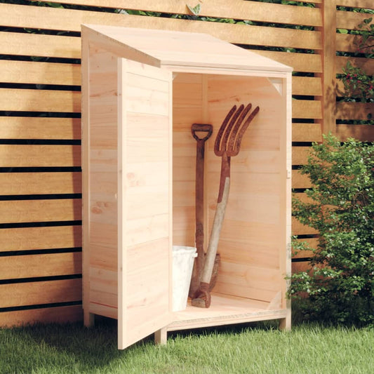 Geräteschuppen 55x52x112 cm Massivholz Tanne - Pazzar.ch