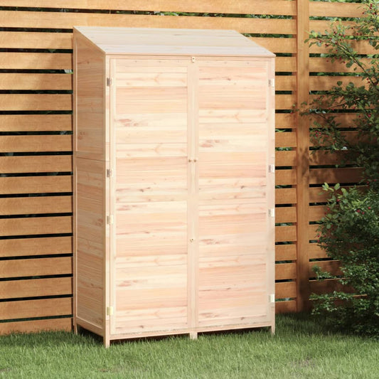 Geräteschuppen 102x52x174,5 cm Massivholz Tanne - Pazzar.ch