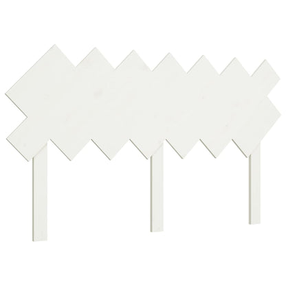 Bett-Kopfteil Weiß 141x3x80,5 cm Massivholz Kiefer - Pazzar.ch