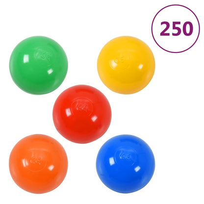 Spielzelt mit 250 Bällen Mehrfarbig 338x123x111 cm - Pazzar.ch