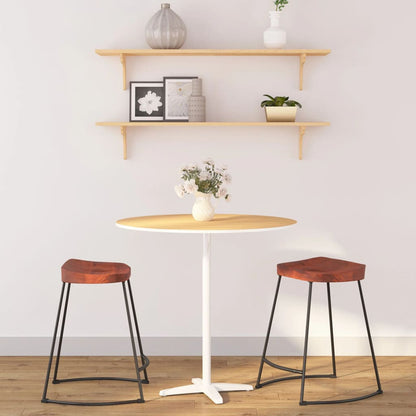 Gavin Barhocker 2 Stk. 45x38x53 cm Massivholz Mango - Pazzar.ch