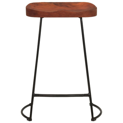 Gavin Barhocker 2 Stk. 45x40x63 cm Massivholz Mango - Pazzar.ch