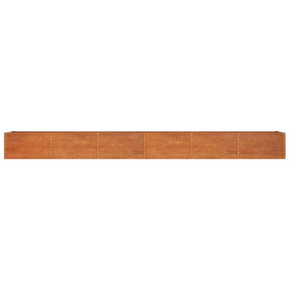 Hochbeet Rostig 480x80x45 cm Cortenstahl - Pazzar.ch